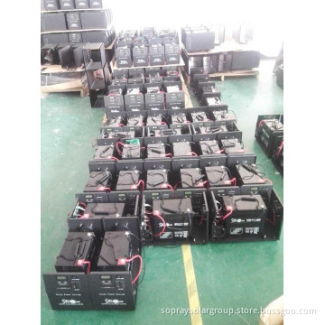 Portable solar panel system, all in one power generation system